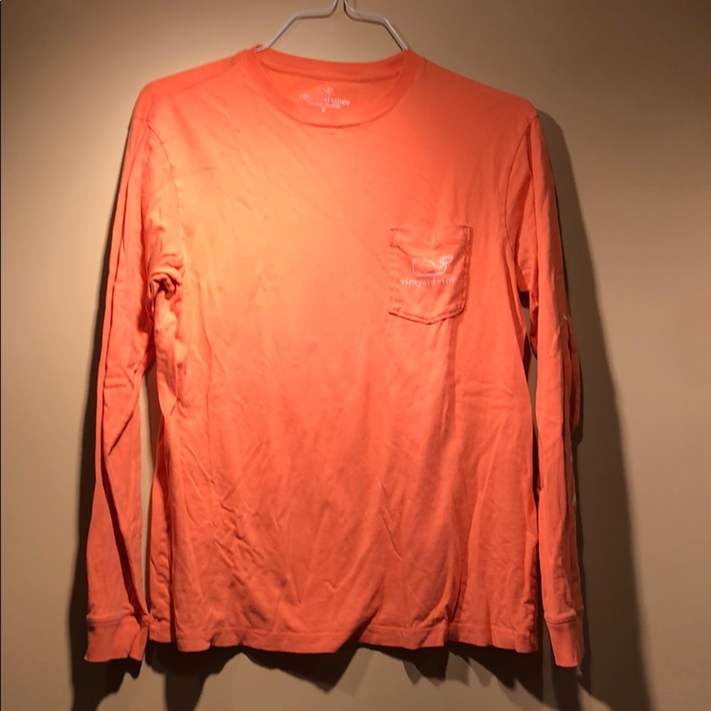 Orange vineyard vines long sleeve